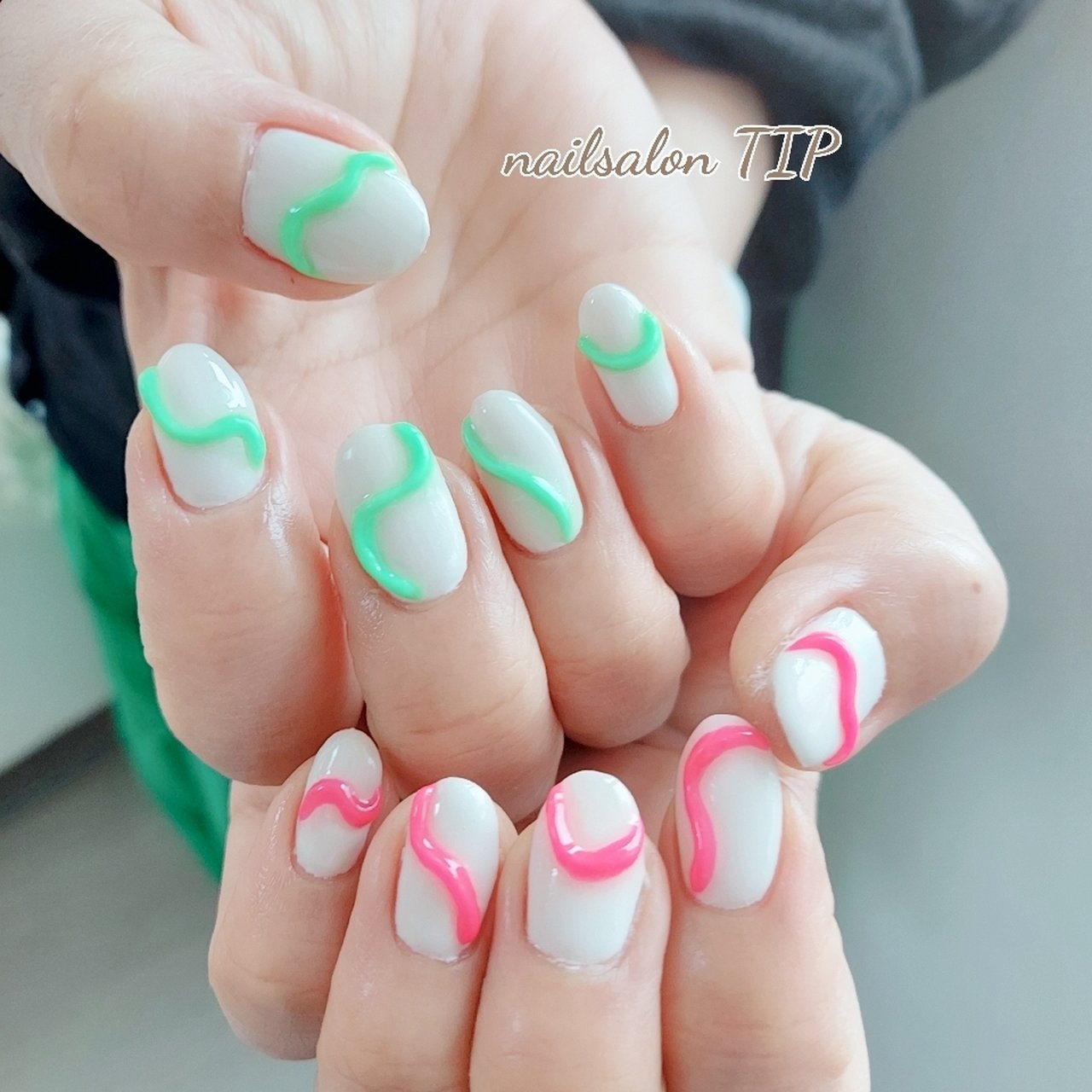 オールシーズン ハンド 3d ミディアム ベージュ Nailsalontipのネイルデザイン No ネイルブック