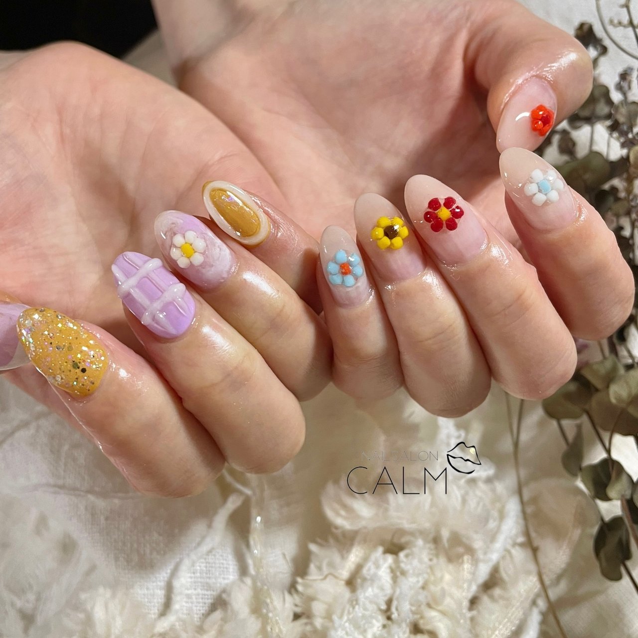 Nailsaloncalm04のネイルデザイン No ネイルブック