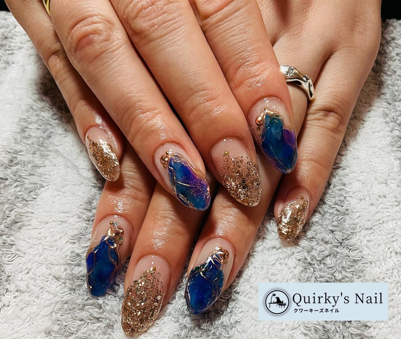 オールシーズン ハンド グラデーション ニュアンス ミディアム Quirky S Nailｰクワーキーズネイルｰのネイル デザイン No ネイルブック