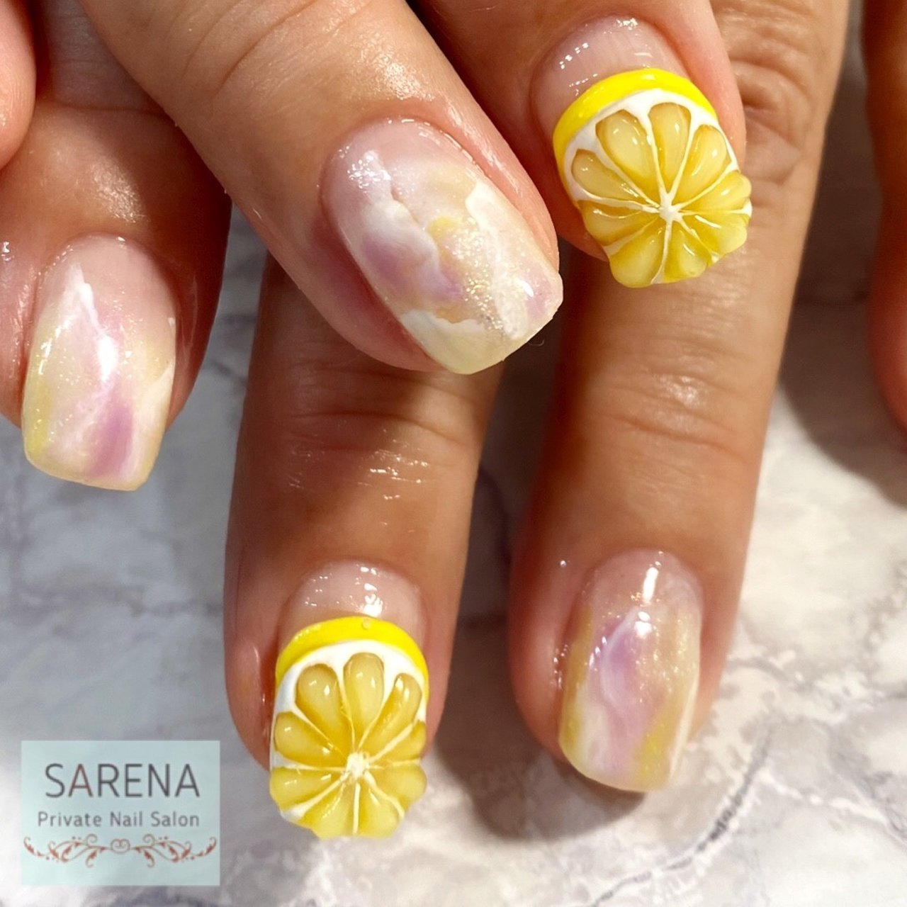 フルーツ お客様 Rie サレナネイル 川崎市武蔵小杉のネイルデザイン No ネイルブック