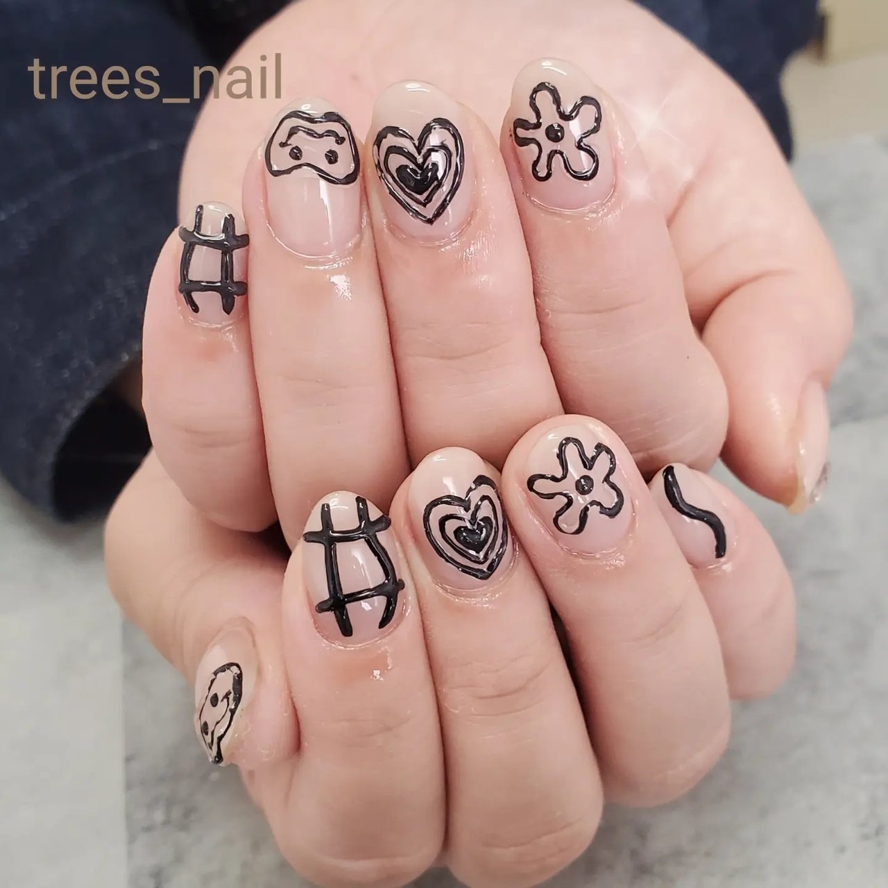 Trees Nailのネイルデザイン No ネイルブック