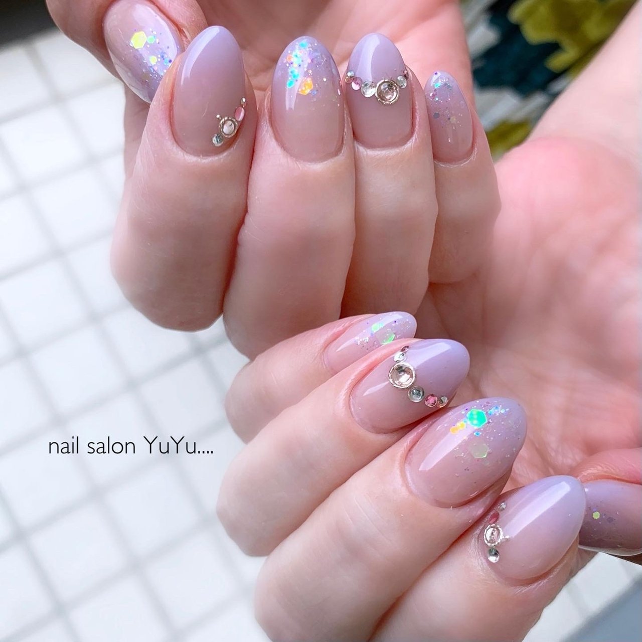 春 夏 梅雨 七夕 ハンド Nail Salon Yuyuのネイルデザイン No ネイルブック