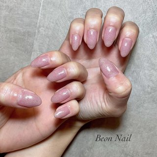 桜色ネイルのネイルデザイン ネイルブック