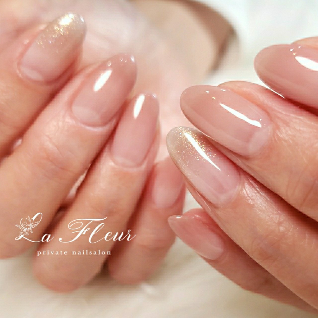 ハンド ベージュ 松戸市高塚 La Fleur ラフルール Private Nailsalonのネイルデザイン No ネイルブック