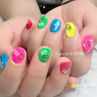 おすすめ順｜#m&m'sのネイルデザイン(2ページ目)｜ネイルブック