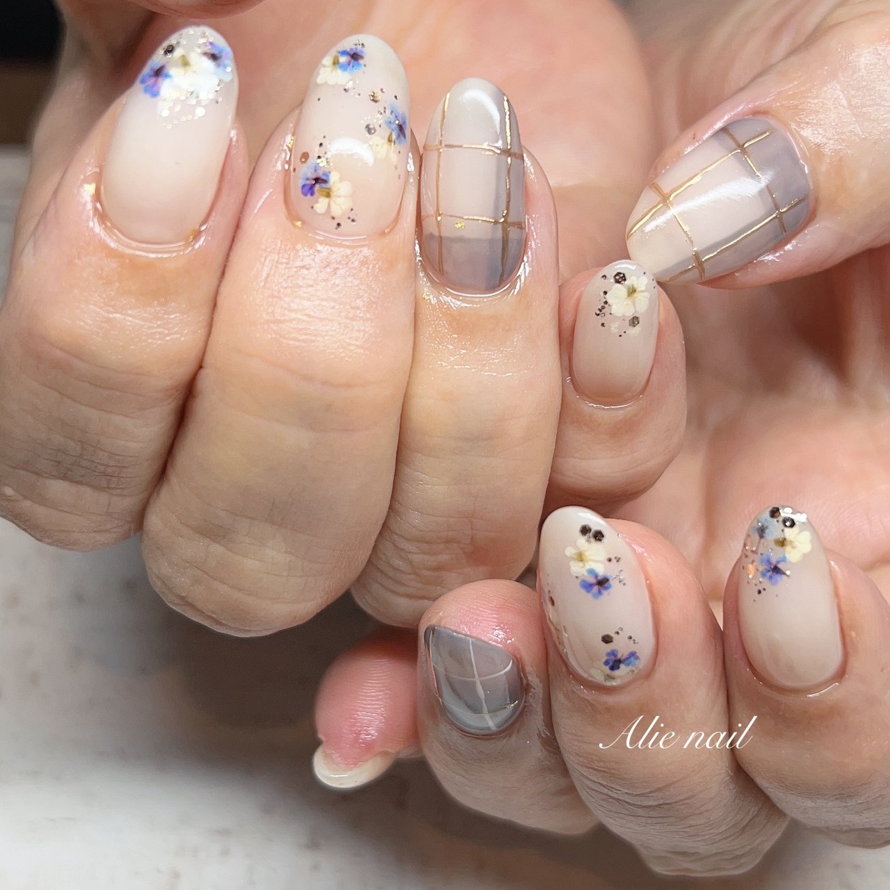 春 夏 ハンド Alie Nailのネイルデザイン No ネイルブック