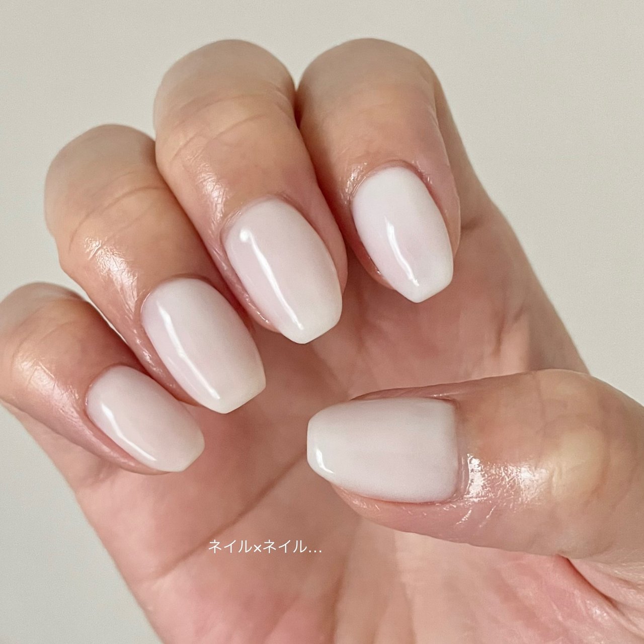 オールシーズン シンプル ワンカラー バレリーナ ホワイト Yukinaのネイルデザイン No ネイルブック