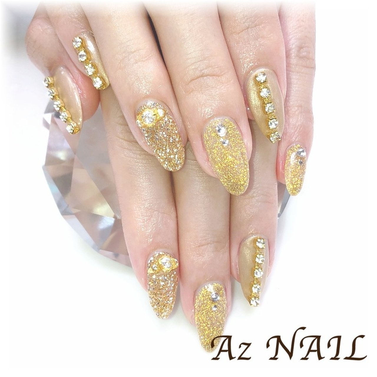 オールシーズン ライブ クリスマス パーティー ハンド Az Nail ゆき のネイルデザイン No ネイルブック