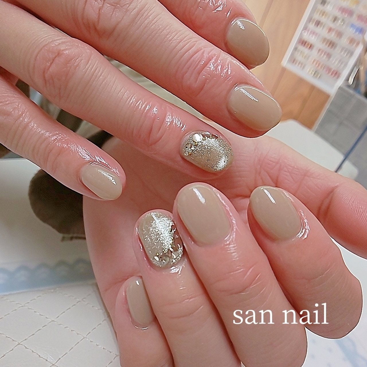 春 夏 オールシーズン オフィス ハンド San Nailのネイルデザイン No ネイルブック