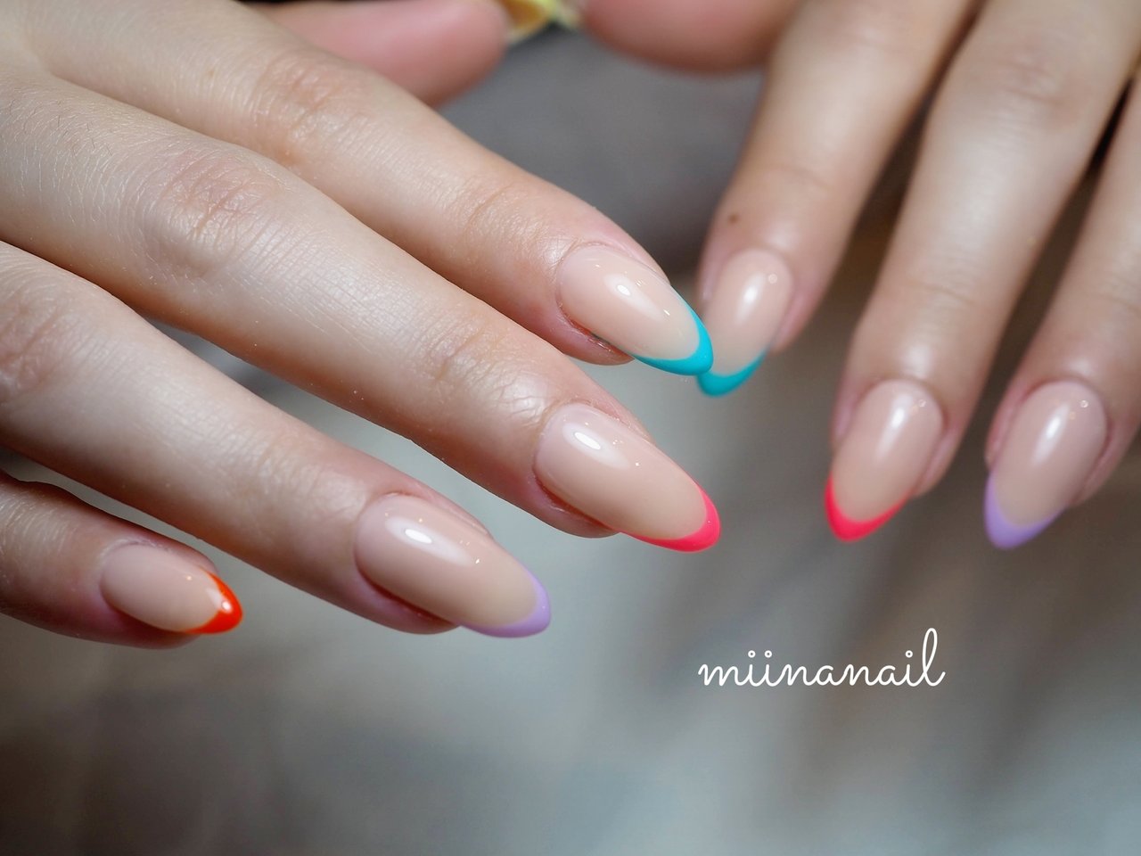 オールシーズン/旅行/リゾート/ハンド/フレンチ - miinanailのネイル