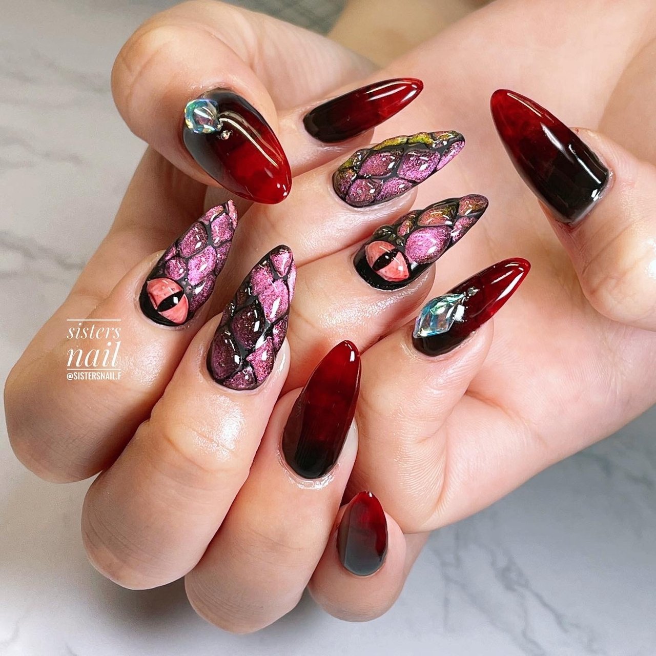 ネイルアート用具セット 黒とピンク ネイルアート用具セット 黒とピンク ネイルアート用具セット 黒とピンク