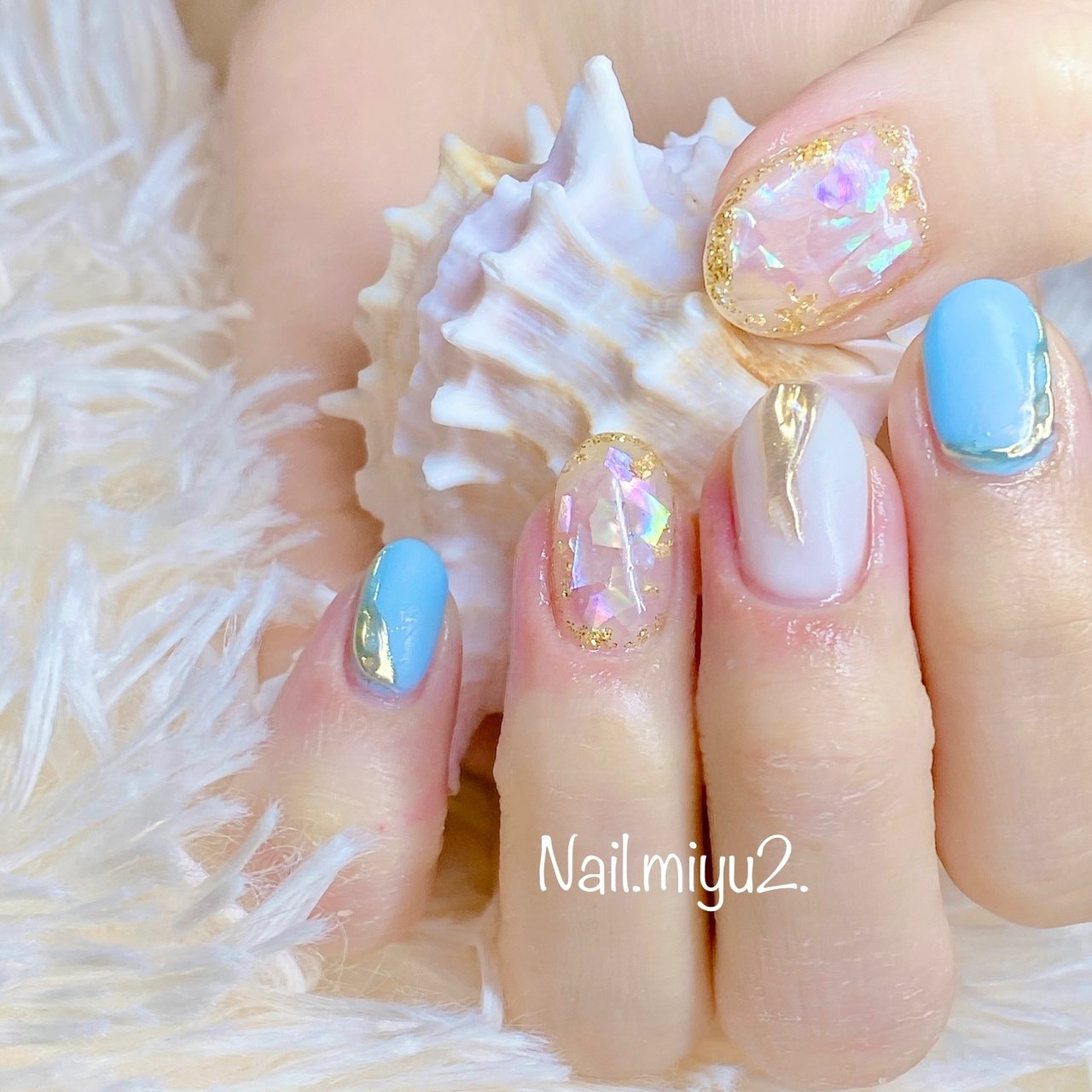 夏 海 浴衣 デート ハンド Miyuki Nakayamaのネイルデザイン No ネイルブック