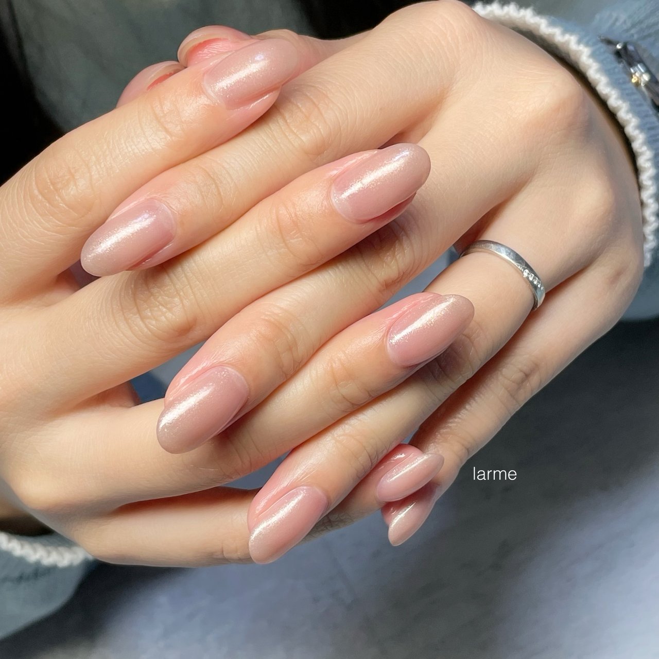 ハンド ピンク グレージュ Nailroomlarmeのネイルデザイン No ネイルブック