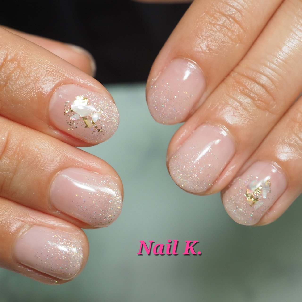 オールシーズン オフィス 女子会 ハンド シンプル Nail K のネイルデザイン No ネイルブック