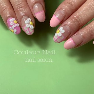 マーガレットネイルのネイルデザイン ネイルブック