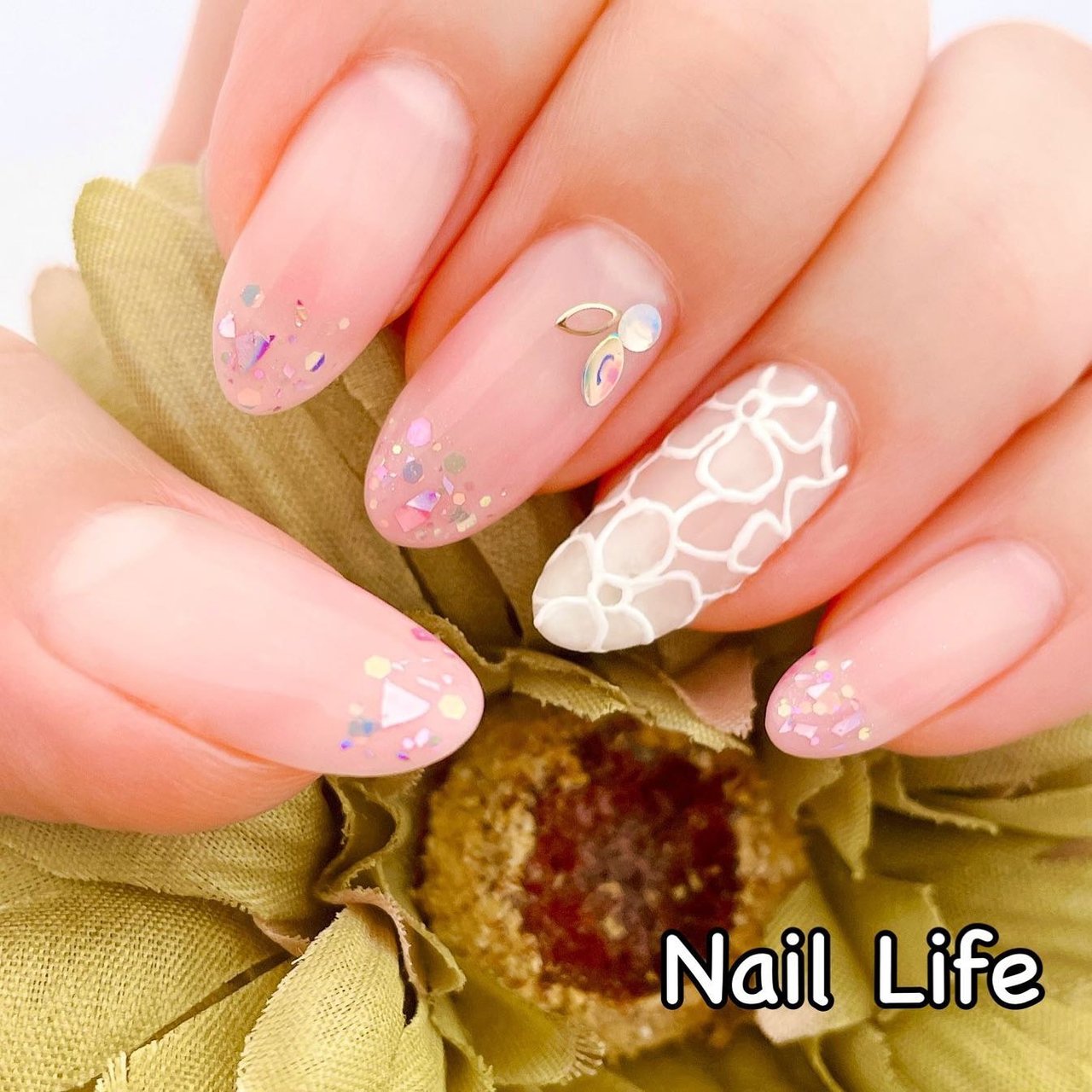 春 夏 バレンタイン ブライダル ハンド ネイル ライフのネイルデザイン No ネイルブック