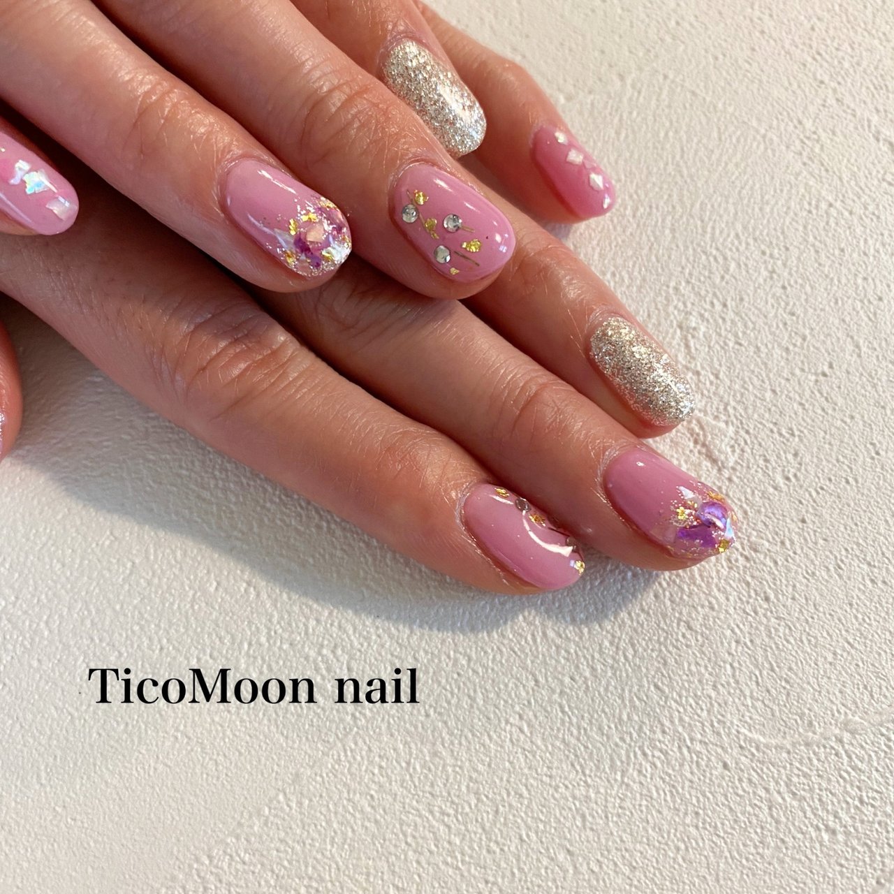 オールシーズン 旅行 デート 女子会 ハンド Ticomoon Nailのネイルデザイン No ネイルブック