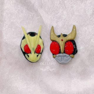 仮面ライダーネイルのネイルデザイン ネイルブック