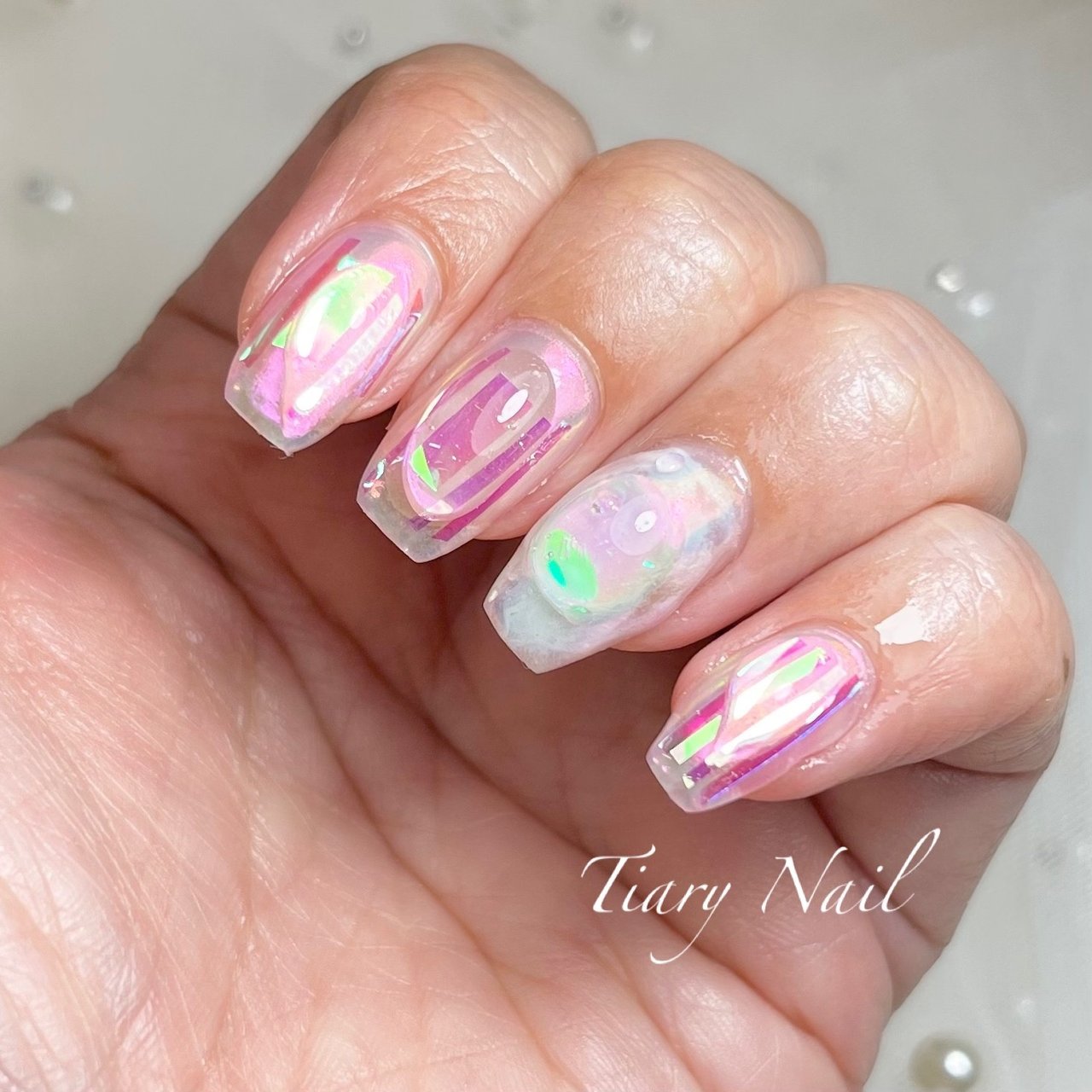 夏/旅行/海/リゾート/3D - 𝑻𝒊𝒂𝒓𝒚 𝑵𝒂𝒊𝒍 ティアリーネイルの  