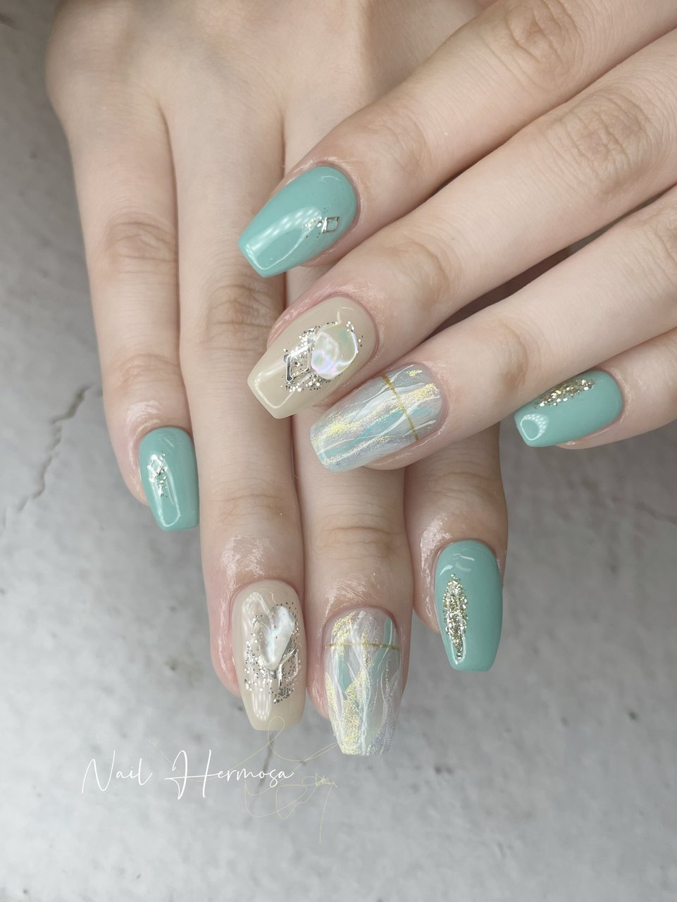 Nail Heromosaのネイルデザイン No ネイルブック