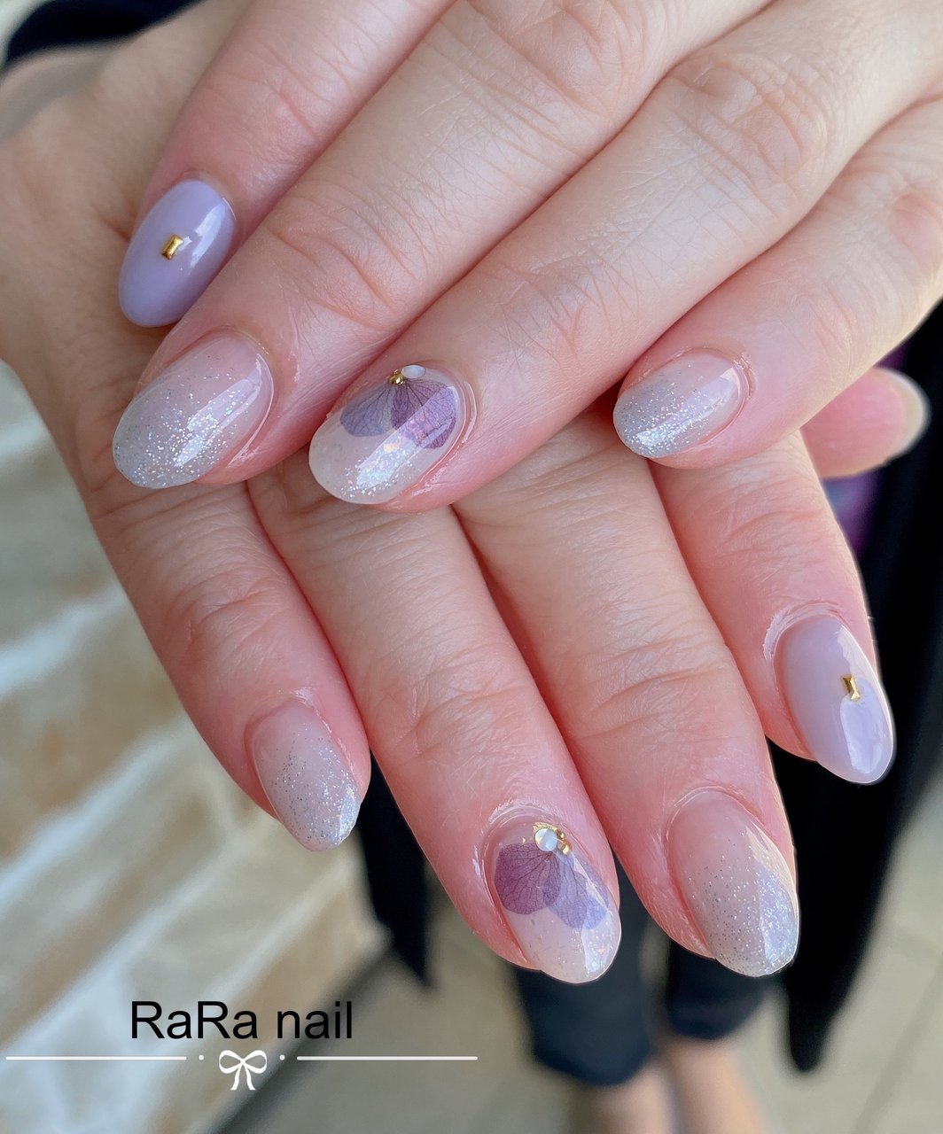 夏 梅雨 ハンド シンプル グラデーション Rara Nailのネイルデザイン No ネイルブック