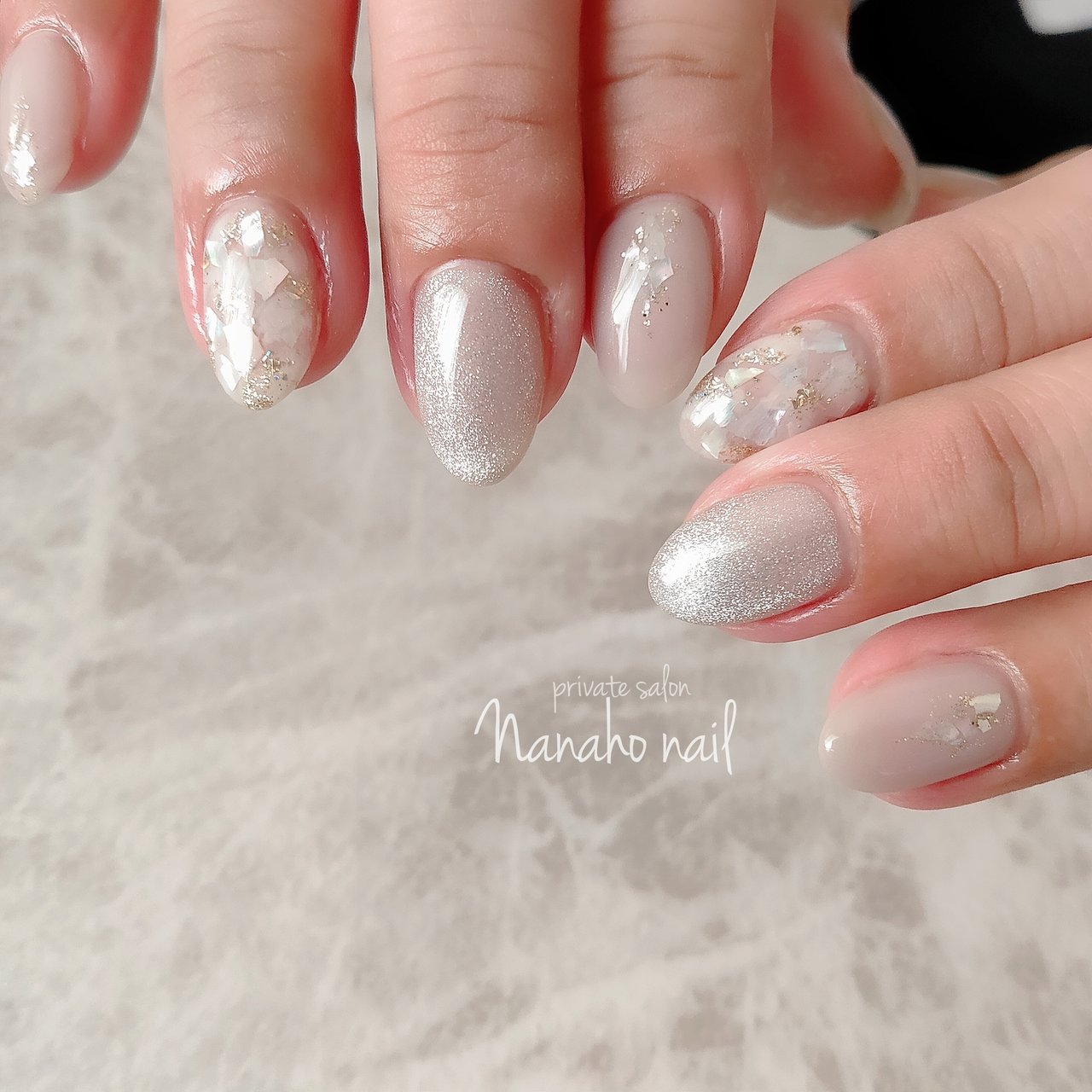 春 夏 梅雨 ハンド シンプル Nanaho Nail 大阪府八尾市 のネイルデザイン No ネイルブック