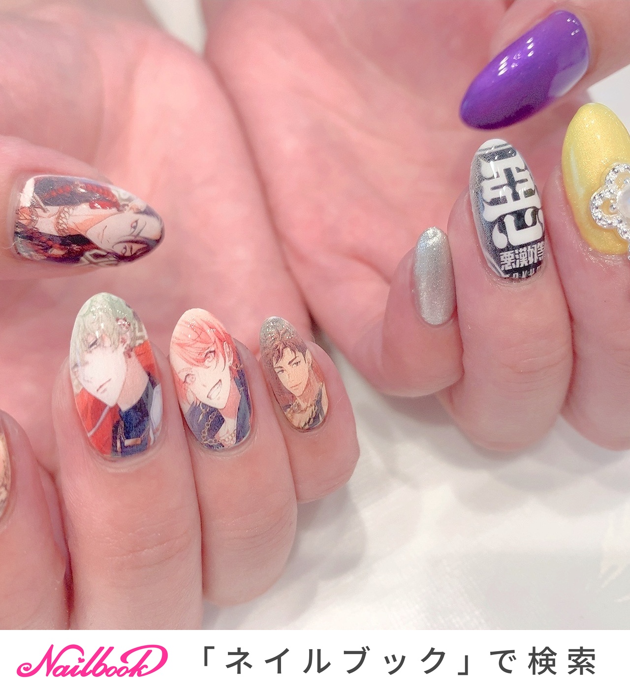 悪漢奴等のネイルデザイン｜ネイルブック