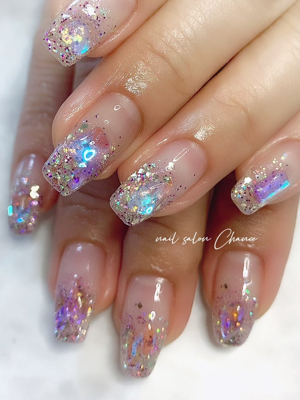 夏/旅行/海/ブライダル/ハンド - nail ATELIER by Rのネイルデザイン