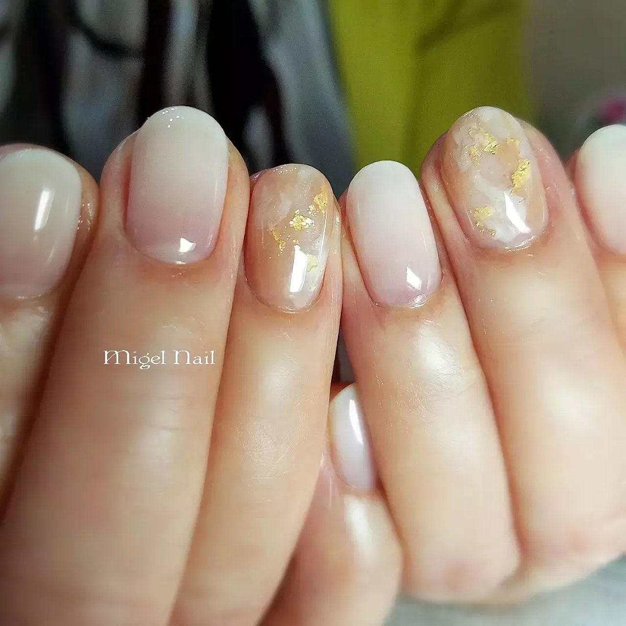 リゾート オフィス ブライダル パーティー ハンド Migel Nailのネイルデザイン No ネイルブック