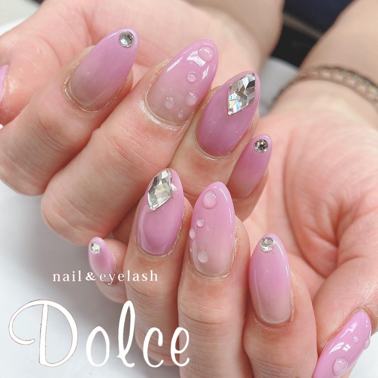 春 夏 オールシーズン デート ハンド Nail Eyelash Dolce 佐賀北高通り店のネイルデザイン No ネイルブック