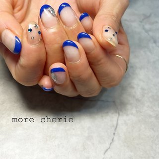 . 💙ロイヤルブルー
.
.
.
#フレンチネイル#ブルーネイル#シンプルネイル#ロイヤルブルー #ドットネイル#クリアネイル #春ネイル#夏ネイル #きれいめネイル#ネイル #オフィスネイル#カジュアルネイル#大人ネイル#nail #大人可愛い#春#大阪市 #福島 #福島区 #海老江 #ショートネイル#野田阪神 #福島区ネイル #福島区ネイルサロン#野田阪神ネイル #大人ネイル#大阪パラジェル #オーダーチップ#art #morecherie #オールシーズン #梅雨 #七夕 #海 #ハンド #シンプル #フレンチ #ラメ #シースルー #ドット #ショート #ラウンド #ブルー #ネイビー #シルバー #ジェルネイル #お客様 #田中 博子 #ネイルブック