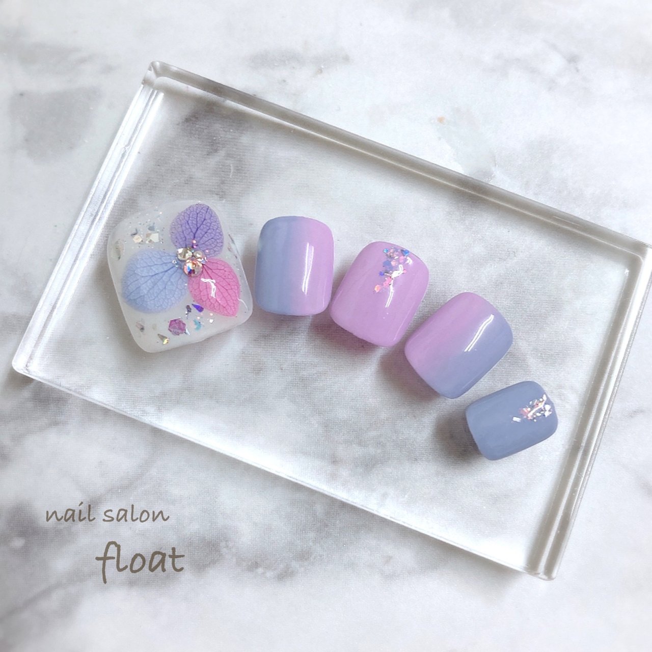 春 夏 梅雨 浴衣 フット Nail Salon Floatのネイルデザイン No ネイルブック