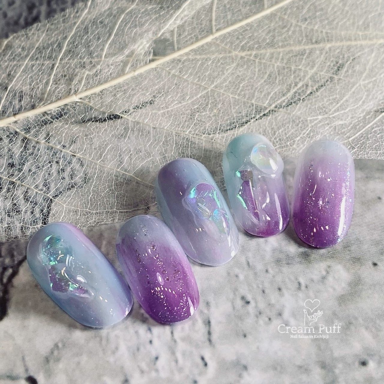 春 夏 梅雨 シンプル グラデーション Creampuff 吉祥寺店のネイルデザイン No ネイルブック