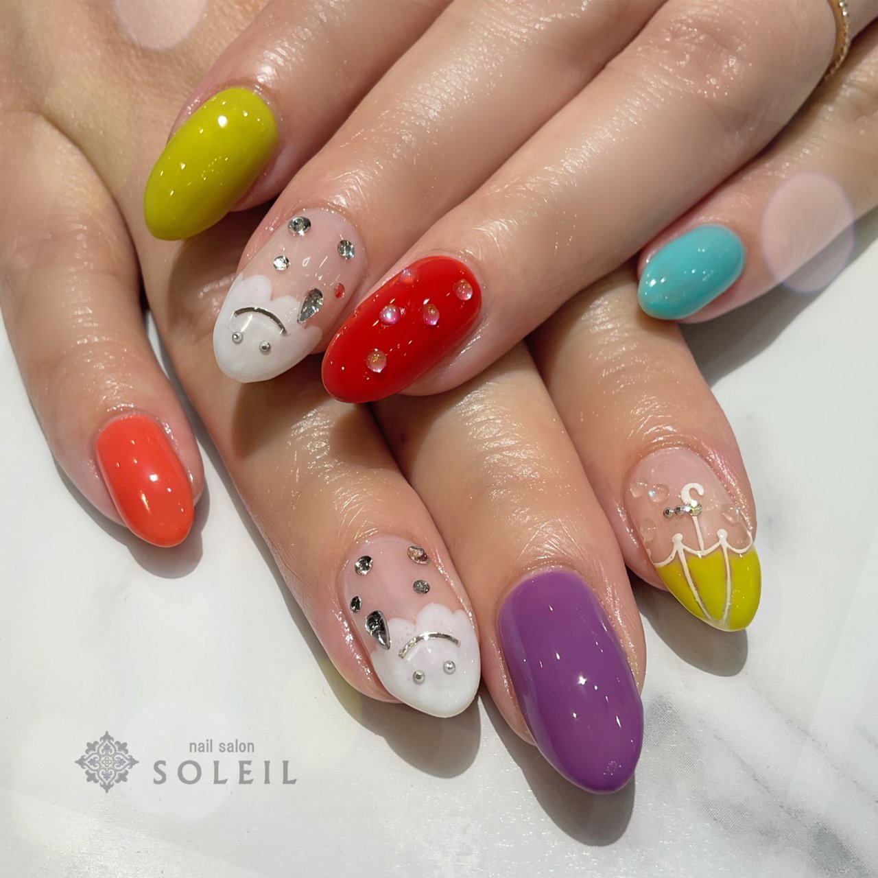 夏 リゾート パーティー デート ハンド Nail Salon Soleil ネイルサロン ソレイユ のネイルデザイン No ネイルブック