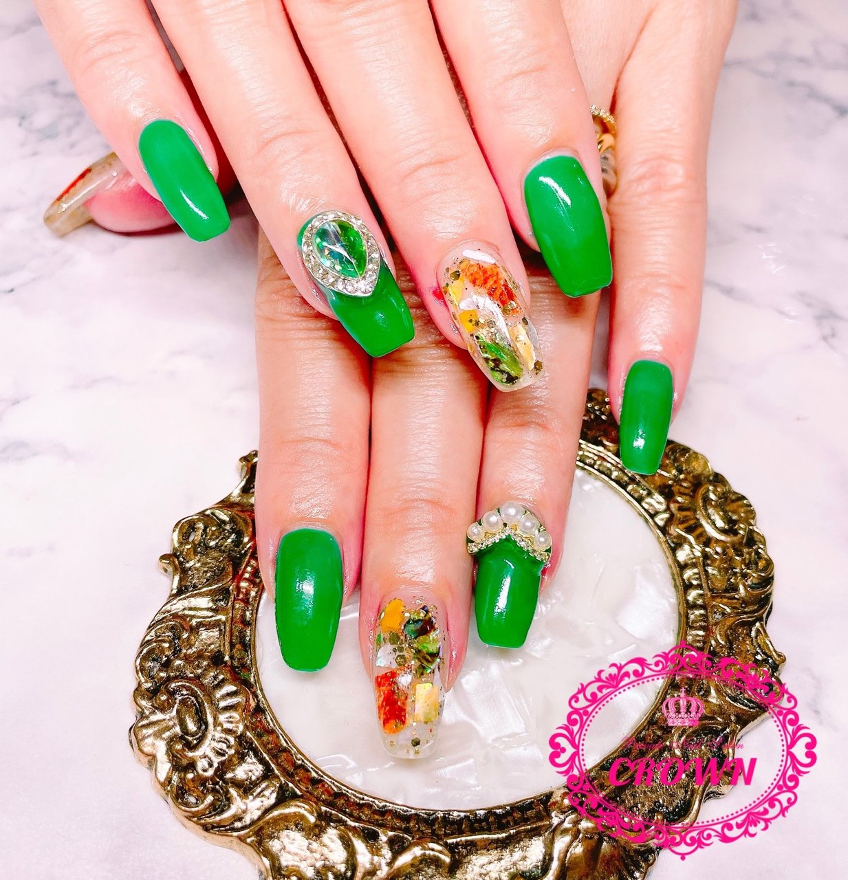 夏/オールシーズン/海/リゾート/ハンド - crown.nail_shizuokaのネイル