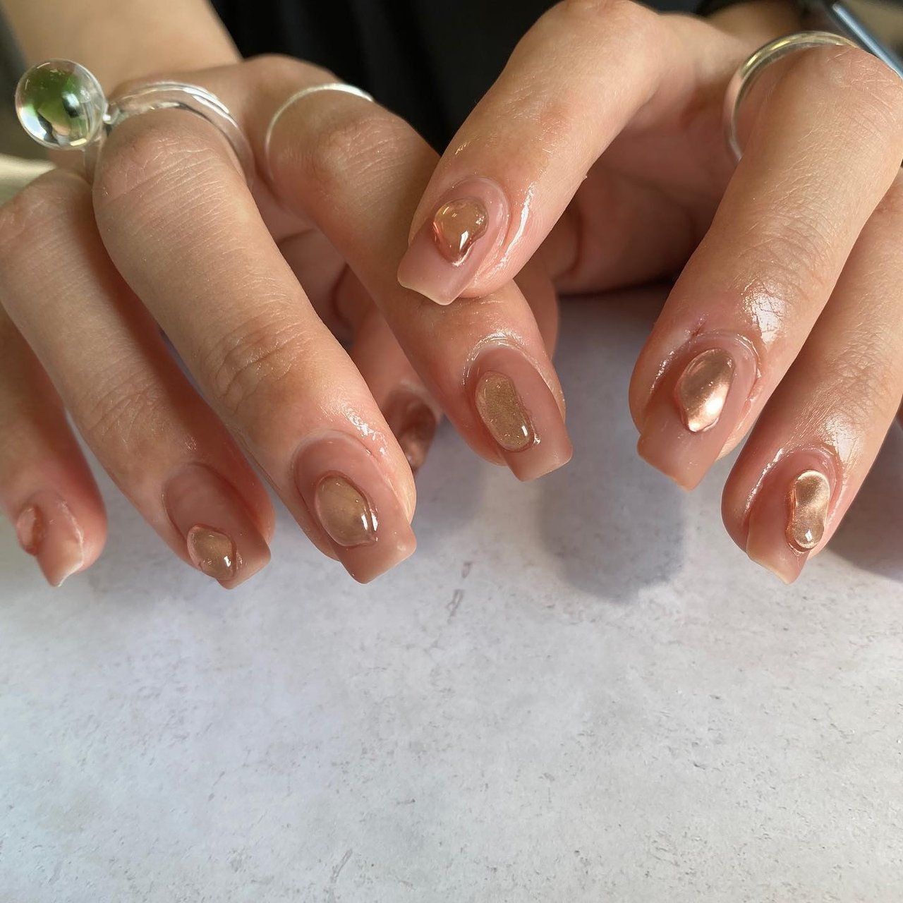 春 夏 ハンド シンプル ワンカラー Private Nail Salon E Clatのネイルデザイン No ネイルブック