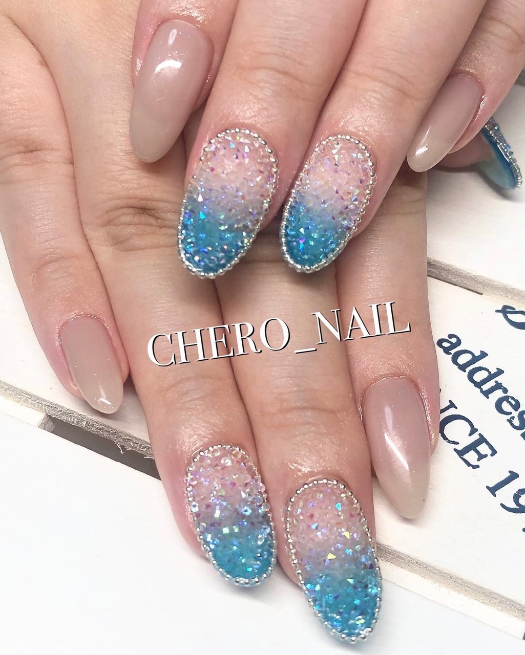 夏/旅行/ライブ/ハンド/グラデーション - CHERO_NAILのネイルデザイン