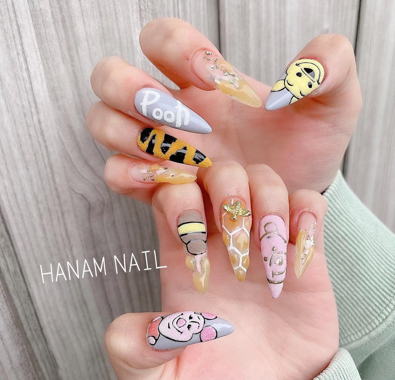 春/夏/冬/オールシーズン/ハンド - みさのネイルデザイン[No.7320082