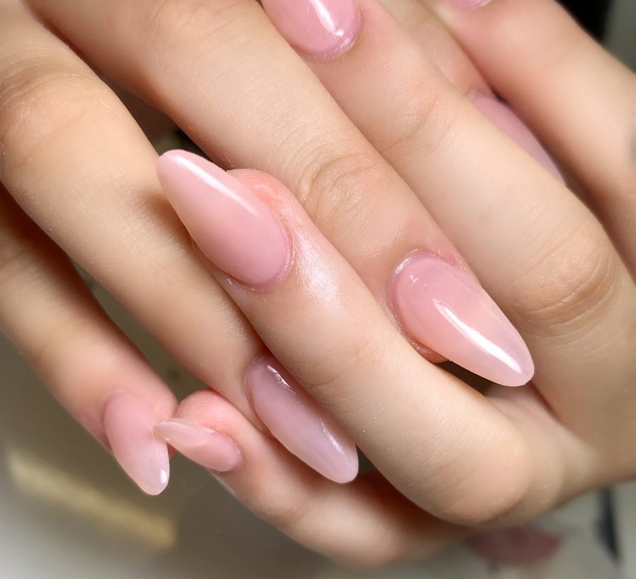 オールシーズン オフィス ハンド シンプル ワンカラー Heart In Heartのネイルデザイン No ネイルブック