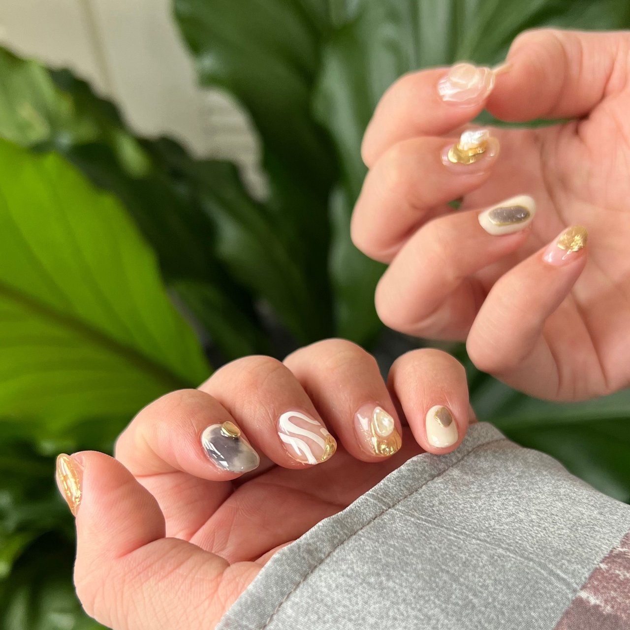 夏 梅雨 ハンド ジェルネイル 爪紅のネイルデザイン No ネイルブック