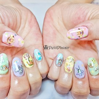 おすすめ順 アンパンマンのネイルデザイン ネイルブック
