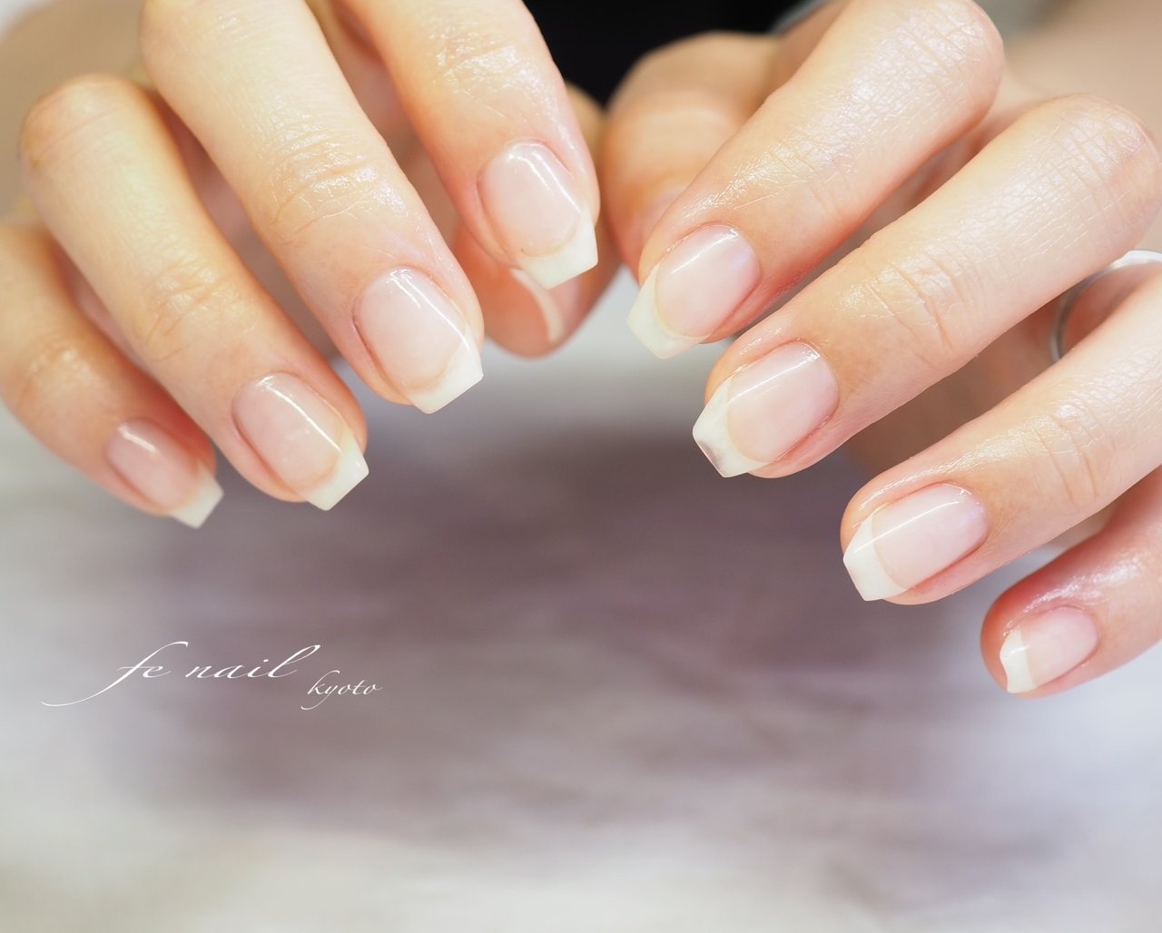 オールシーズン ハンド シンプル ショート バレリーナ Fenailのネイルデザイン No ネイルブック