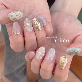 和装ネイルのネイルデザイン ネイルブック