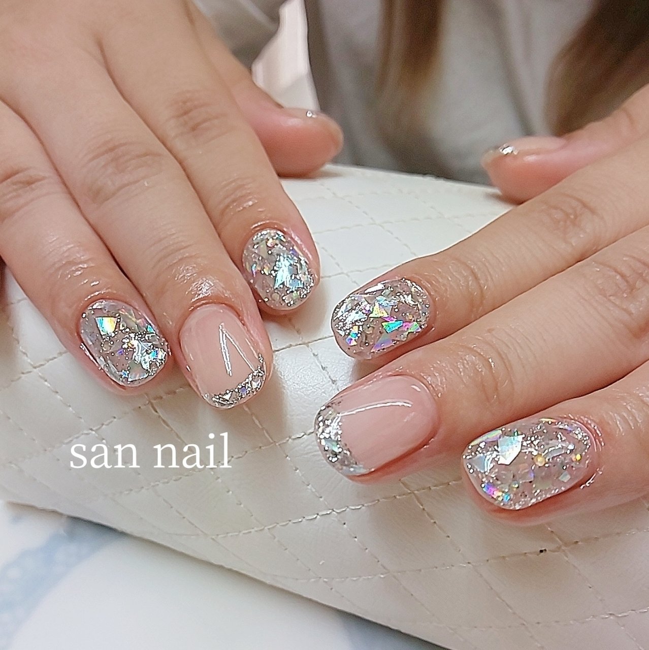 夏 オールシーズン パーティー デート ハンド San Nailのネイルデザイン No ネイルブック