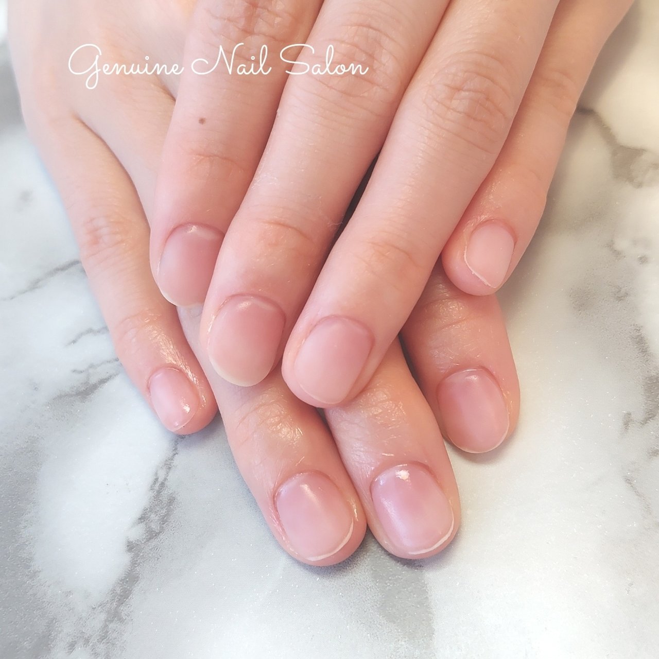 オールシーズン ハンド マット クリア ジェルネイル Genuine Nail Beauty Salonのネイルデザイン No ネイルブック