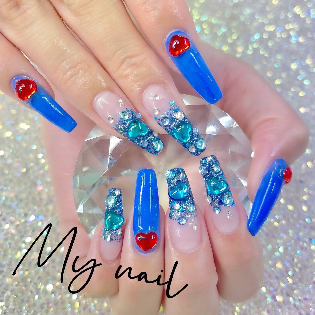 夏 旅行 ライブ パーティー ハンド My Nailのネイルデザイン No ネイルブック