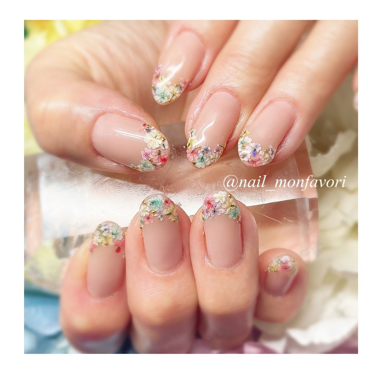 春 オフィス デート 女子会 ハンド Monfavori モンファボリ のネイルデザイン No ネイルブック