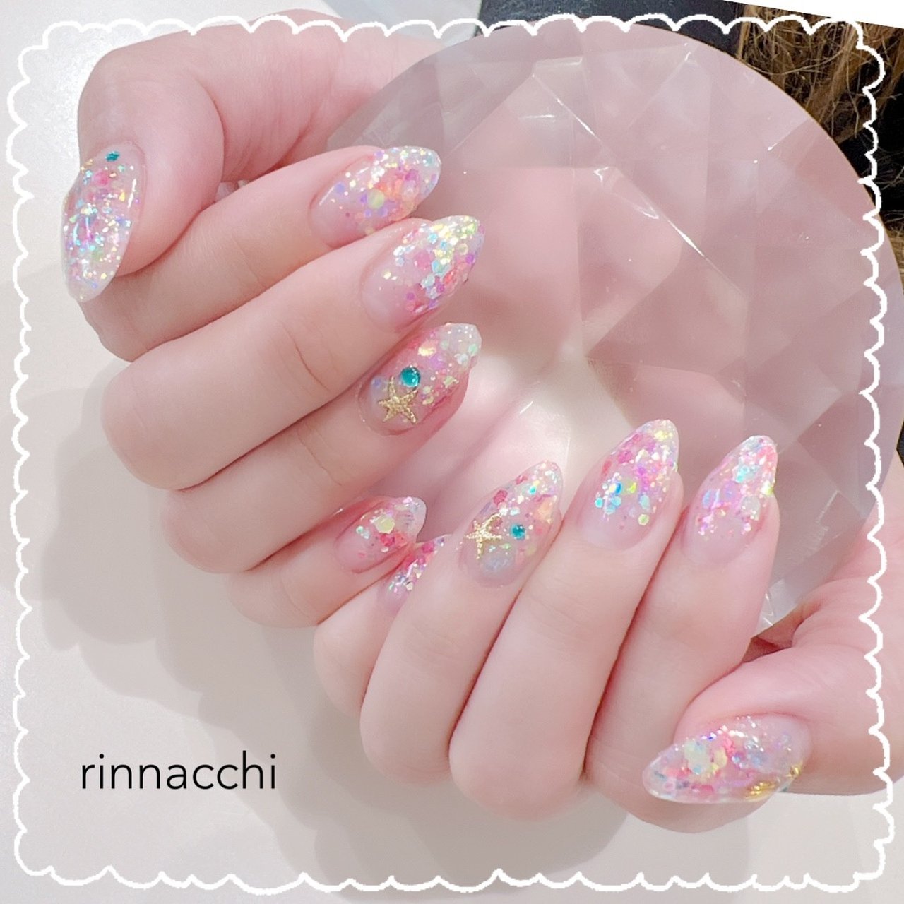 夏 海 リゾート ハンド シンプル Rinnacchiのネイルデザイン No ネイルブック