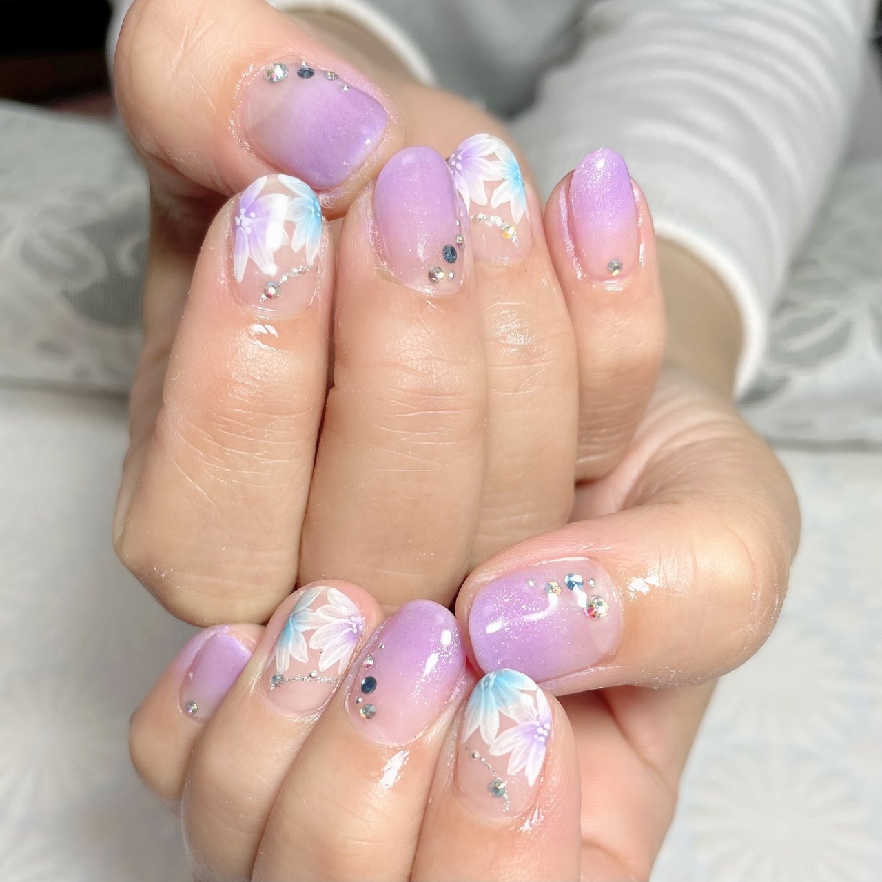 夏 梅雨 七夕 女子会 ハンド Only Nail 西船橋南口徒歩6分 のネイルデザイン No ネイルブック