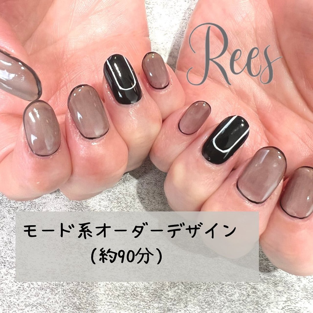 オールシーズン ライブ 女子会 ハンド シンプル Shioriのネイルデザイン No ネイルブック